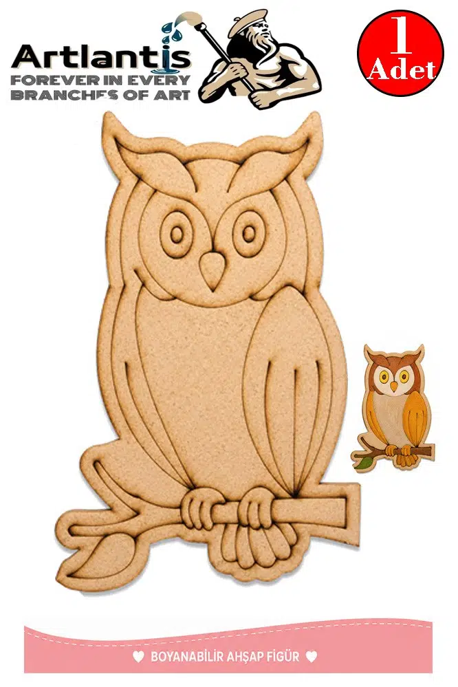 Ahşap Boyama Hayvanlar 1 Adet 10x15 Set1 Hayvan Boyama Figürü Etkinlik Çocuk Gelişim Motor Beceri Anasınıfı Kreş - Kırmızı