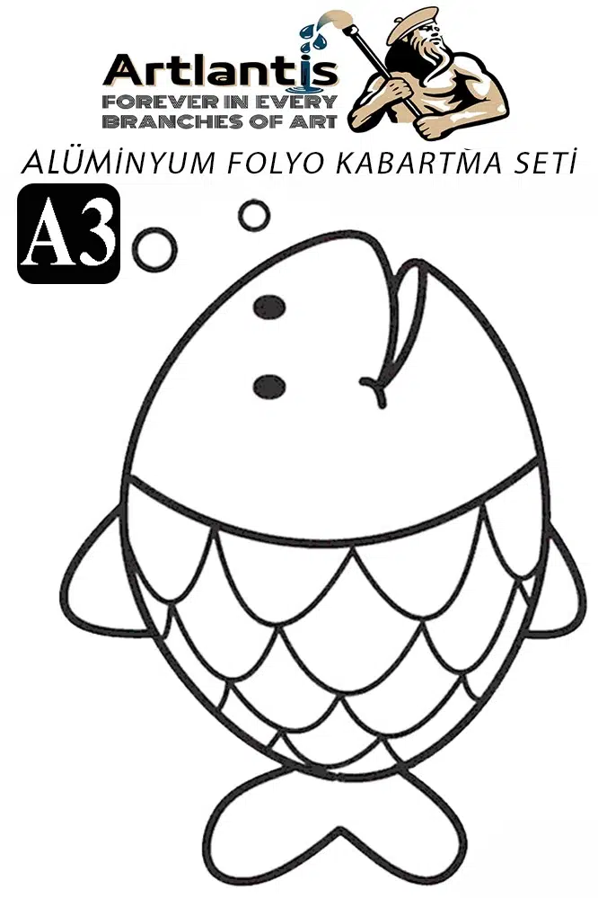 Alüminyum Folyo Kabartma Seti A3 30x40 cm 1 Paket Aliminyum Folyo Seti Kabartma Seti Sanatsal Hobi El Becerisi Geliştir - Mavi