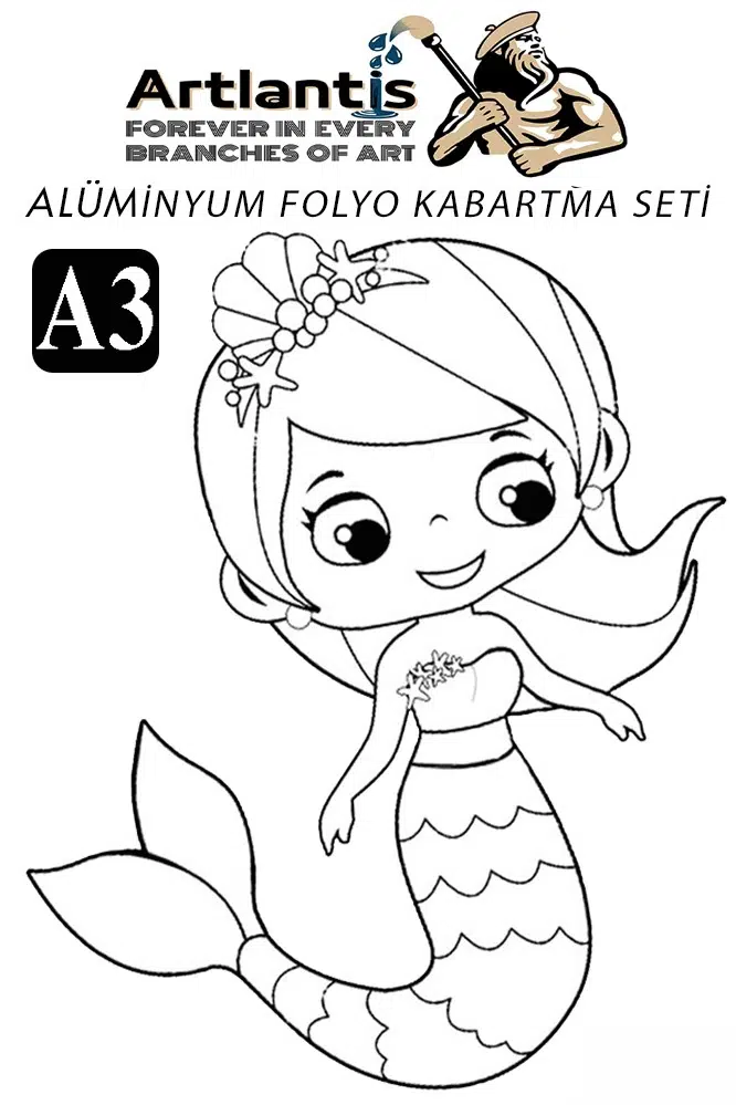 Alüminyum Folyo Kabartma Seti A3 30x40 cm 1 Paket Aliminyum Folyo Seti Kabartma Seti Sanatsal Hobi El Becerisi Geliştir - Pembe