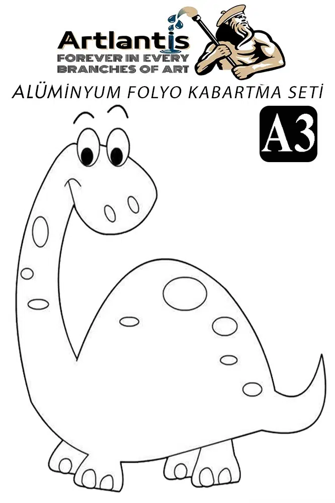 Alüminyum Folyo Kabartma Seti A3 30x40 cm 1 Paket Aliminyum Folyo Seti Kabartma Seti Sanatsal Hobi El Becerisi Geliştir - Mor