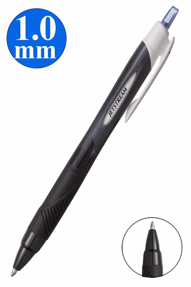 Jel Uçlu Pilot Kalem 1 Adet Uniball Jetstream SXN-150S 1.0 mm Roller Basmalı Pilot Kalem Roller Uçlu Likit Mürekkepli - Mavi