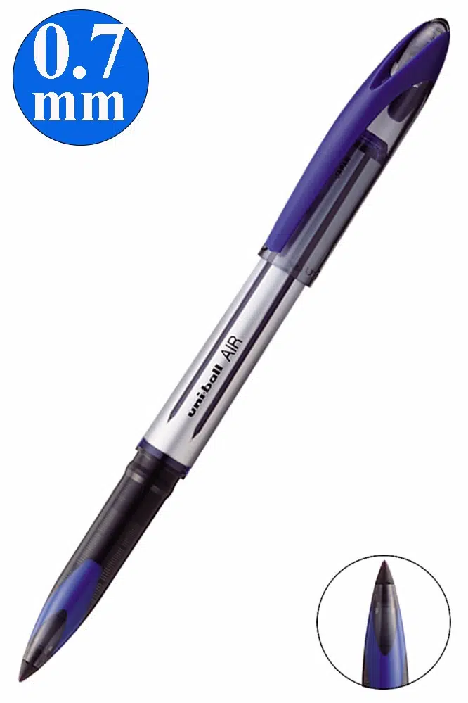 Pilot Kalem 1 Adet Uniball Air 0.7 mm Roller Pilot Kalem Uba-188-L Broad Roller Uçlu Likit Mürekkepli Pilot Kalem - Mavi