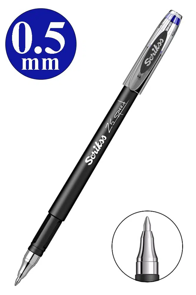 Pilot Kalem Speed 25 1 Adet Scrikss Pilot Kalem 0.5mm Roller Uçlu Pilot Kalem İnce Uçlu Likit Mürekkepli Pilot Kalem - Mavi